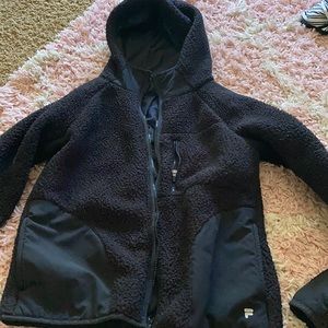 Black Fila Jacket, Size Extra Small in Womens